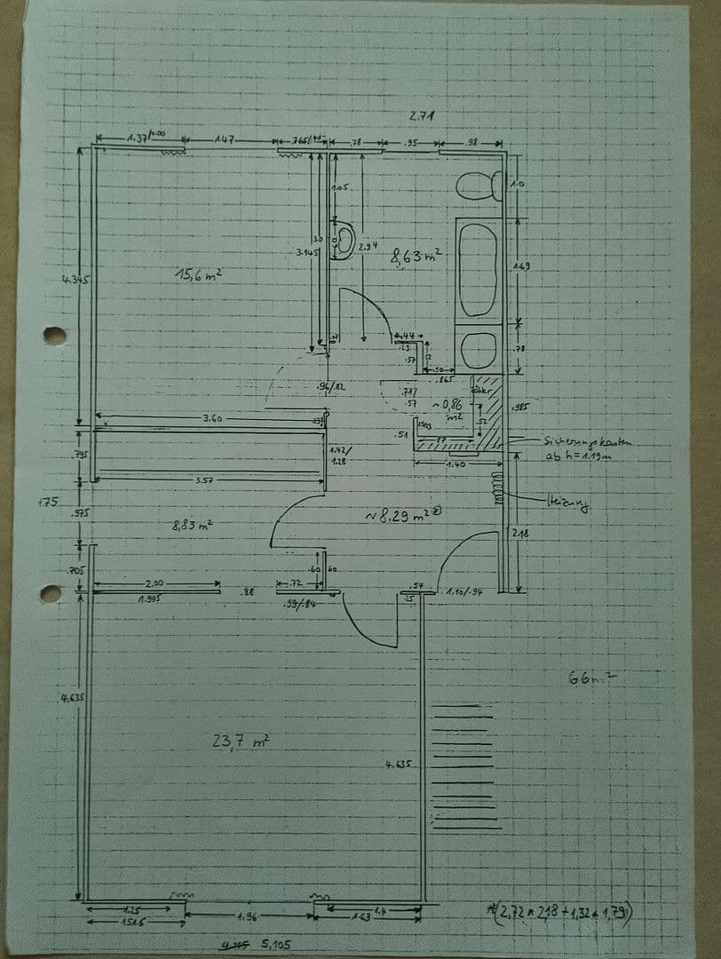 Prenájom bytu 2-izbový 66 m², Großostheim, Bavorsko Prenájom bytu 2-izbový 66 m², Großostheim, Bavorsko