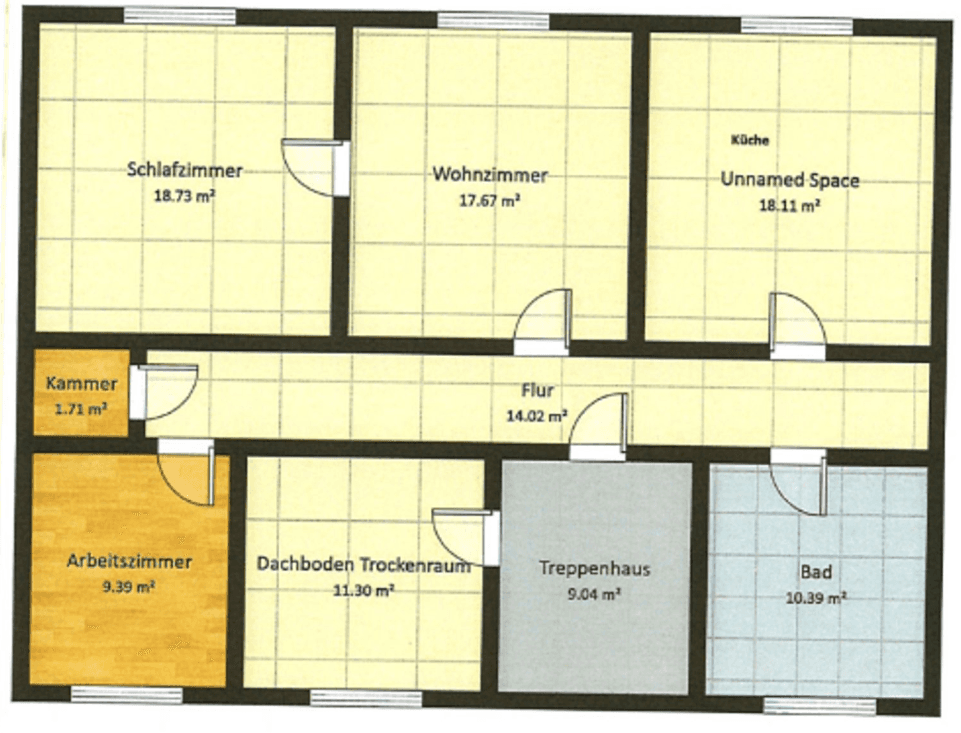 Prenájom bytu 3-izbový 90 m², Hildegardstr. 18, Gelsenkirchen, Severné Porýnie - Westfálsko Prenájom bytu 3-izbový 90 m², Hildegardstr. 18, Gelsenkirchen, Severné Porýnie - Westfálsko