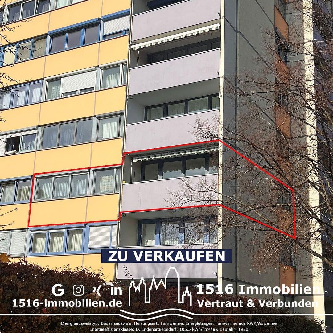 Predaj bytu 4-izbový 76 m², Nürnberger Straße 54, Ingolstadt, Bavorsko Predaj bytu 4-izbový 76 m², Nürnberger Straße 54, Ingolstadt, Bavorsko