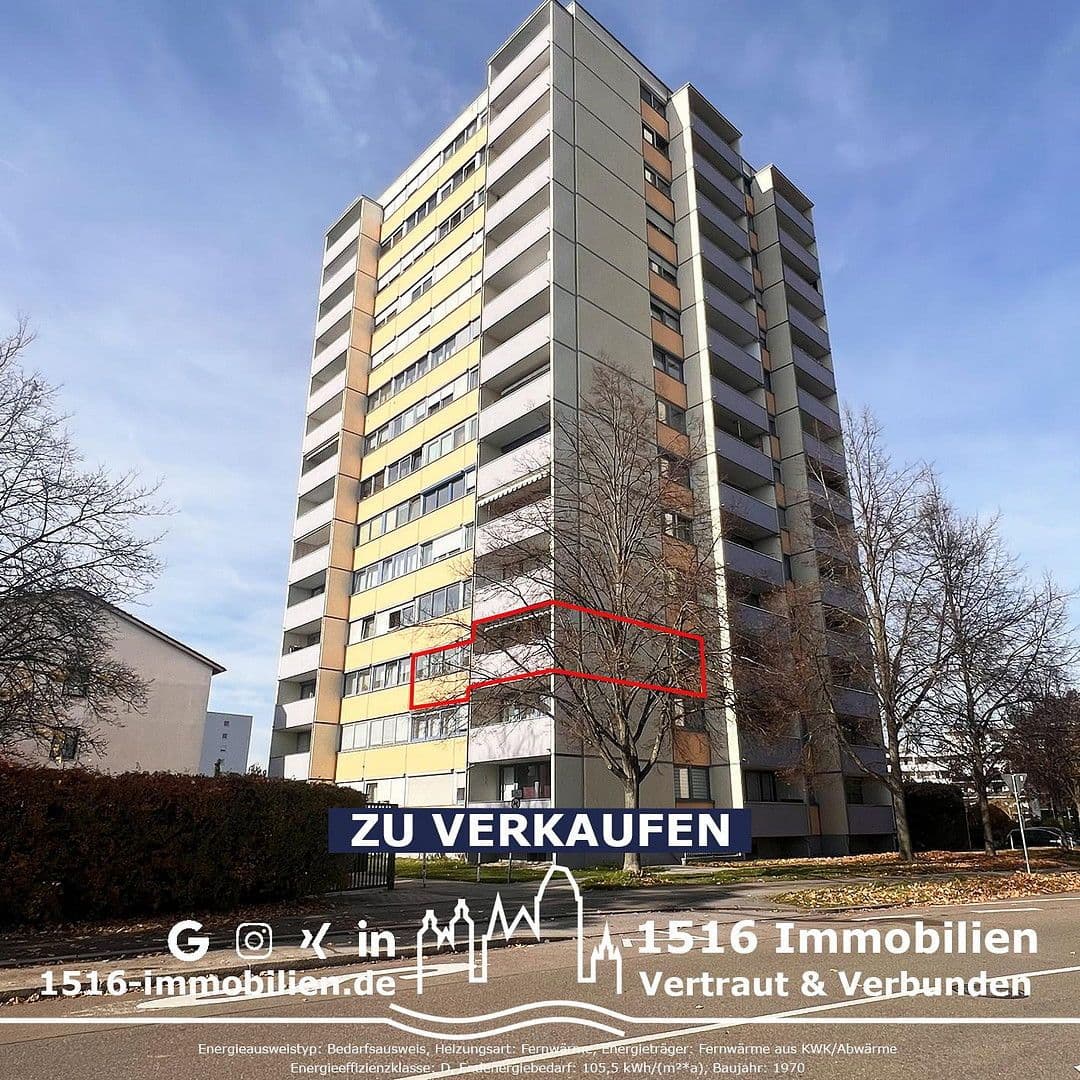 Predaj bytu 4-izbový 76 m², Nürnberger Straße 54, Ingolstadt, Bavorsko Predaj bytu 4-izbový 76 m², Nürnberger Straße 54, Ingolstadt, Bavorsko