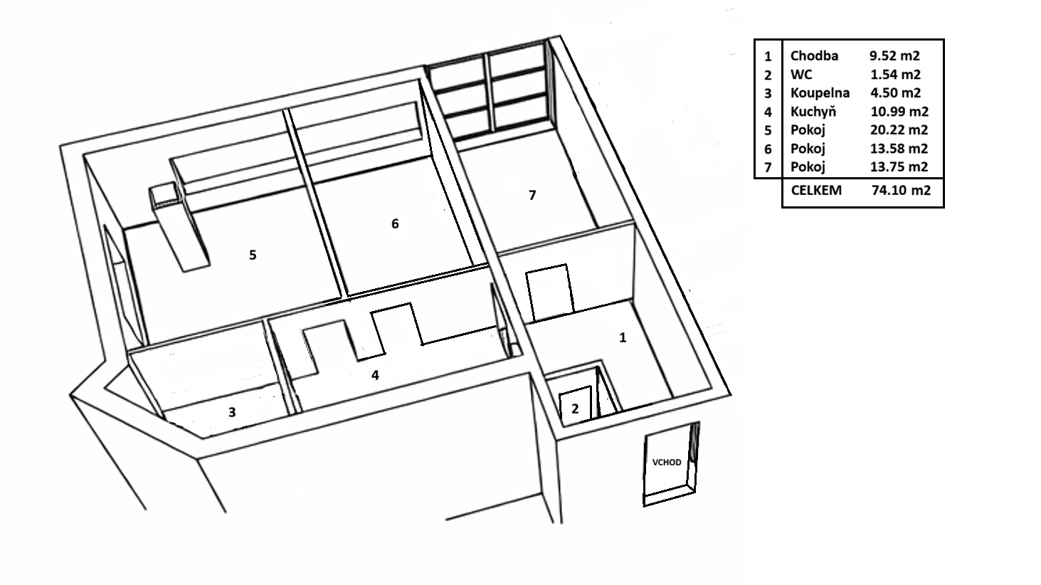 Predaj bytu 3-izbový 74 m², Okružní, Olomouc, Olomoucký kraj Predaj bytu 3-izbový 74 m², Okružní, Olomouc, Olomoucký kraj