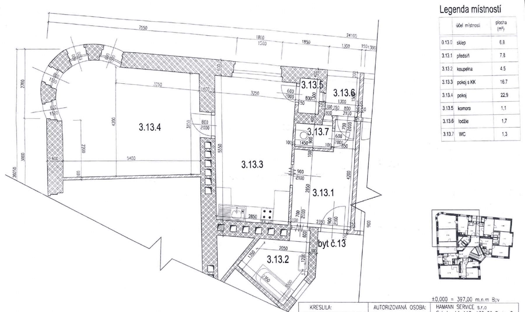 Predaj bytu 2-izbový 56 m², Bednářská, Praha, Praha Predaj bytu 2-izbový 56 m², Bednářská, Praha, Praha