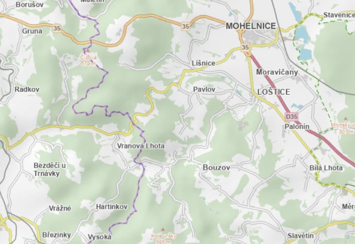 Predaj pozemku 2.863 m², Bouzov, Olomoucký kraj Predaj pozemku 2.863 m², Bouzov, Olomoucký kraj