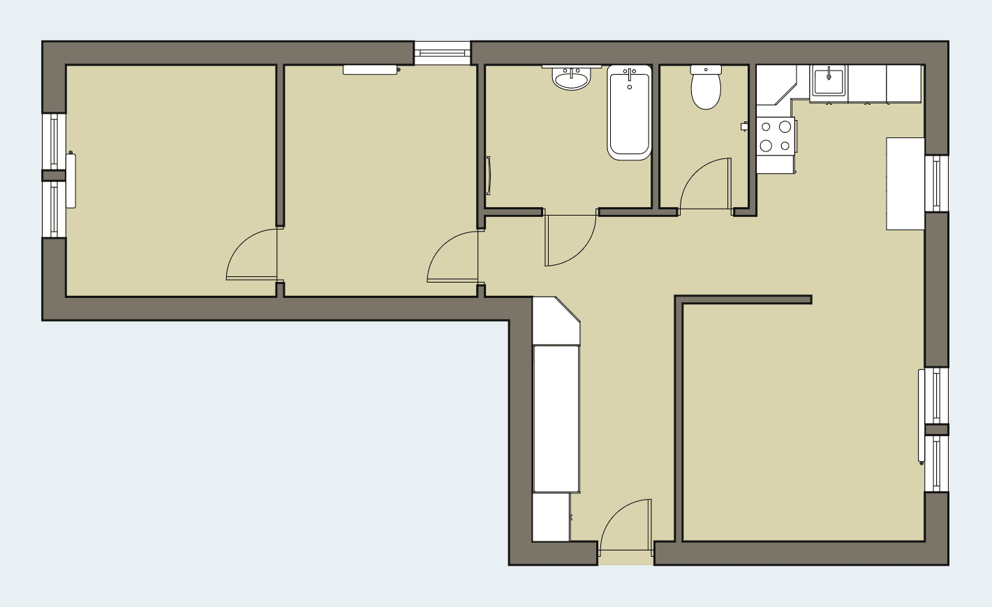 Prenájom bytu 3-izbový 61 m², Rybářská, Nymburk, Středočeský kraj Prenájom bytu 3-izbový 61 m², Rybářská, Nymburk, Středočeský kraj