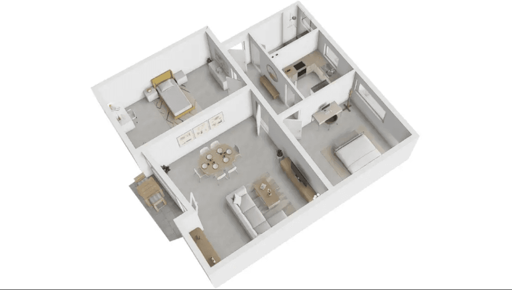 Predaj bytu 3-izbový 88 m², Annastr.48, Langen, Hesensko Predaj bytu 3-izbový 88 m², Annastr.48, Langen, Hesensko