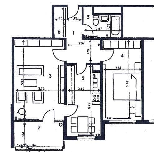 Prenájom bytu 2-izbový 69 m², Feldbergstr. 12, Heusenstamm, Hesensko Prenájom bytu 2-izbový 69 m², Feldbergstr. 12, Heusenstamm, Hesensko