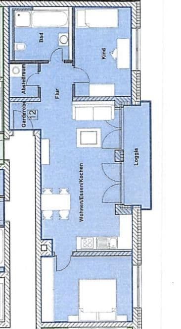 Predaj bytu 3-izbový 68 m², Fürth, Bavorsko Predaj bytu 3-izbový 68 m², Fürth, Bavorsko