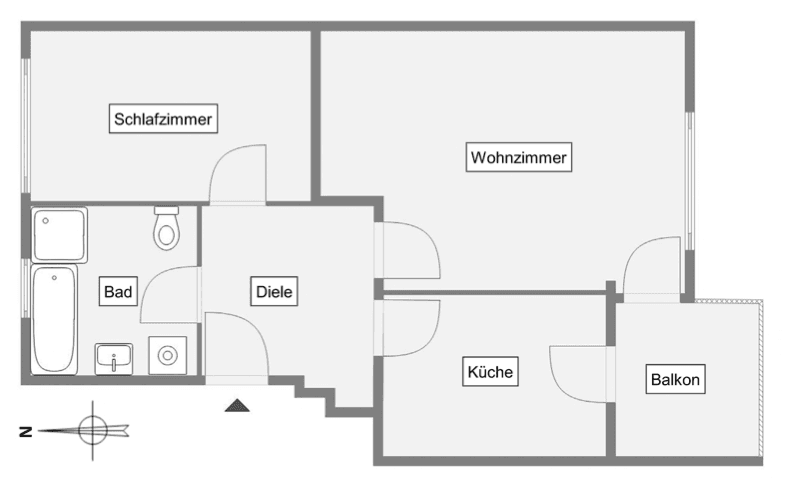 Predaj bytu 2-izbový 61 m², Zum Teich 6, Potsdam, Brandenbursko Predaj bytu 2-izbový 61 m², Zum Teich 6, Potsdam, Brandenbursko