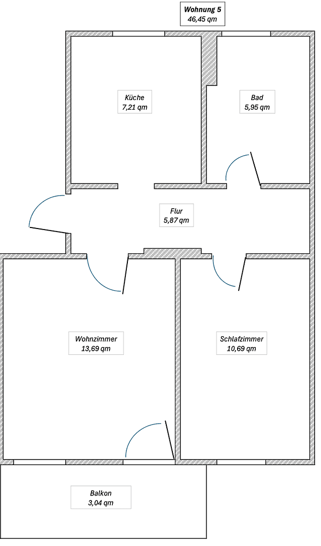 Prenájom bytu 2-izbový 46 m², Äußere Leipziger Straße 9, Schkeuditz, Sasko Prenájom bytu 2-izbový 46 m², Äußere Leipziger Straße 9, Schkeuditz, Sasko