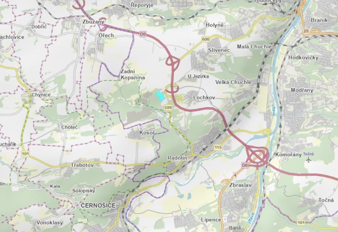 Predaj pozemku 107.825 m², Praha, Praha Predaj pozemku 107.825 m², Praha, Praha