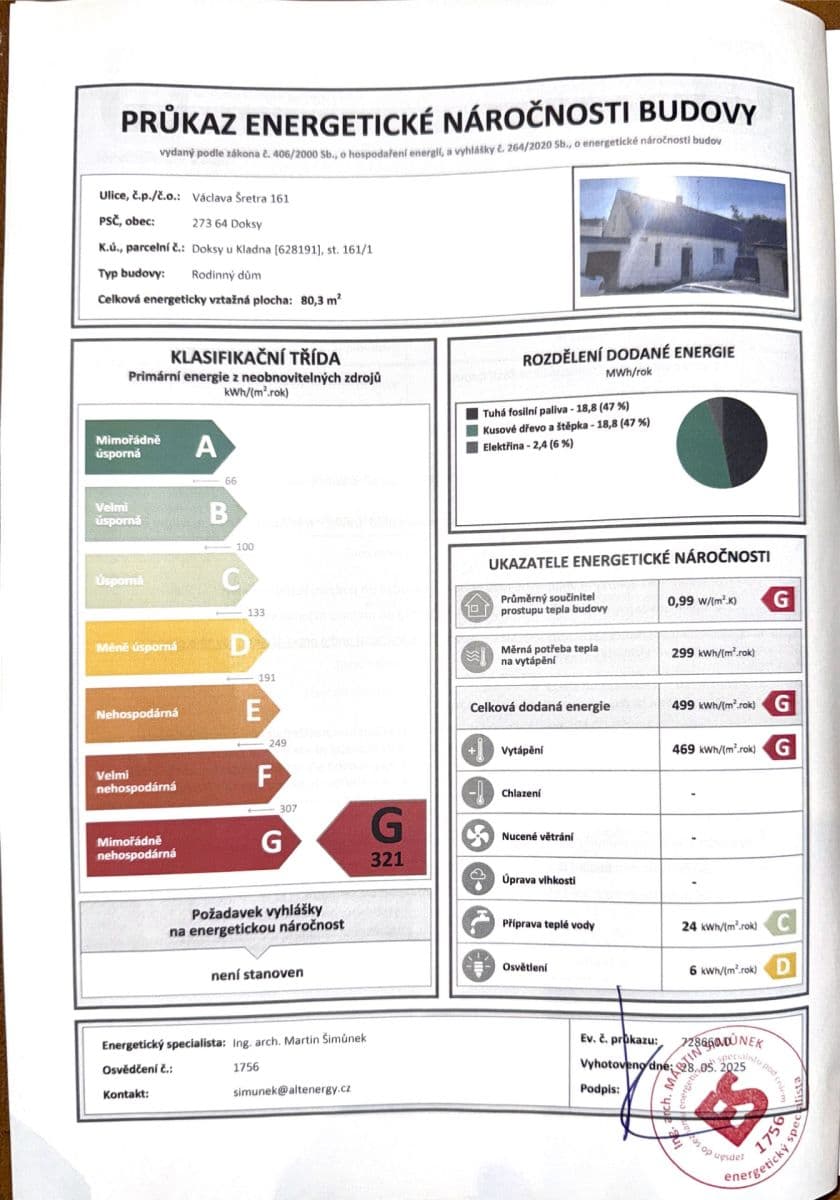 Predaj domu 82 m², pozemek 560 m², Václ. Šretra, Doksy, Středočeský kraj Predaj domu 82 m², pozemek 560 m², Václ. Šretra, Doksy, Středočeský kraj