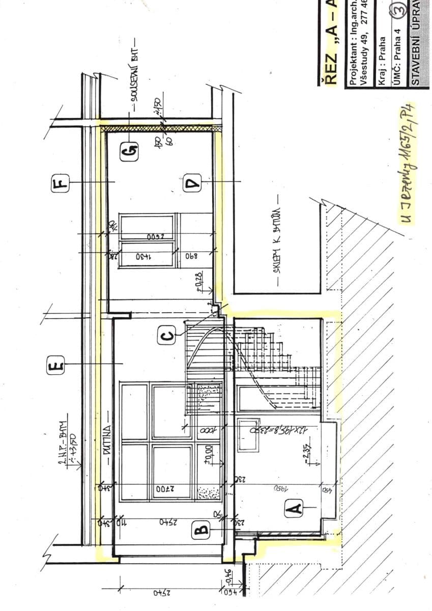 Prenájom nebytového priestoru 141 m², U Jezerky, Praha, Praha Prenájom nebytového priestoru 141 m², U Jezerky, Praha, Praha