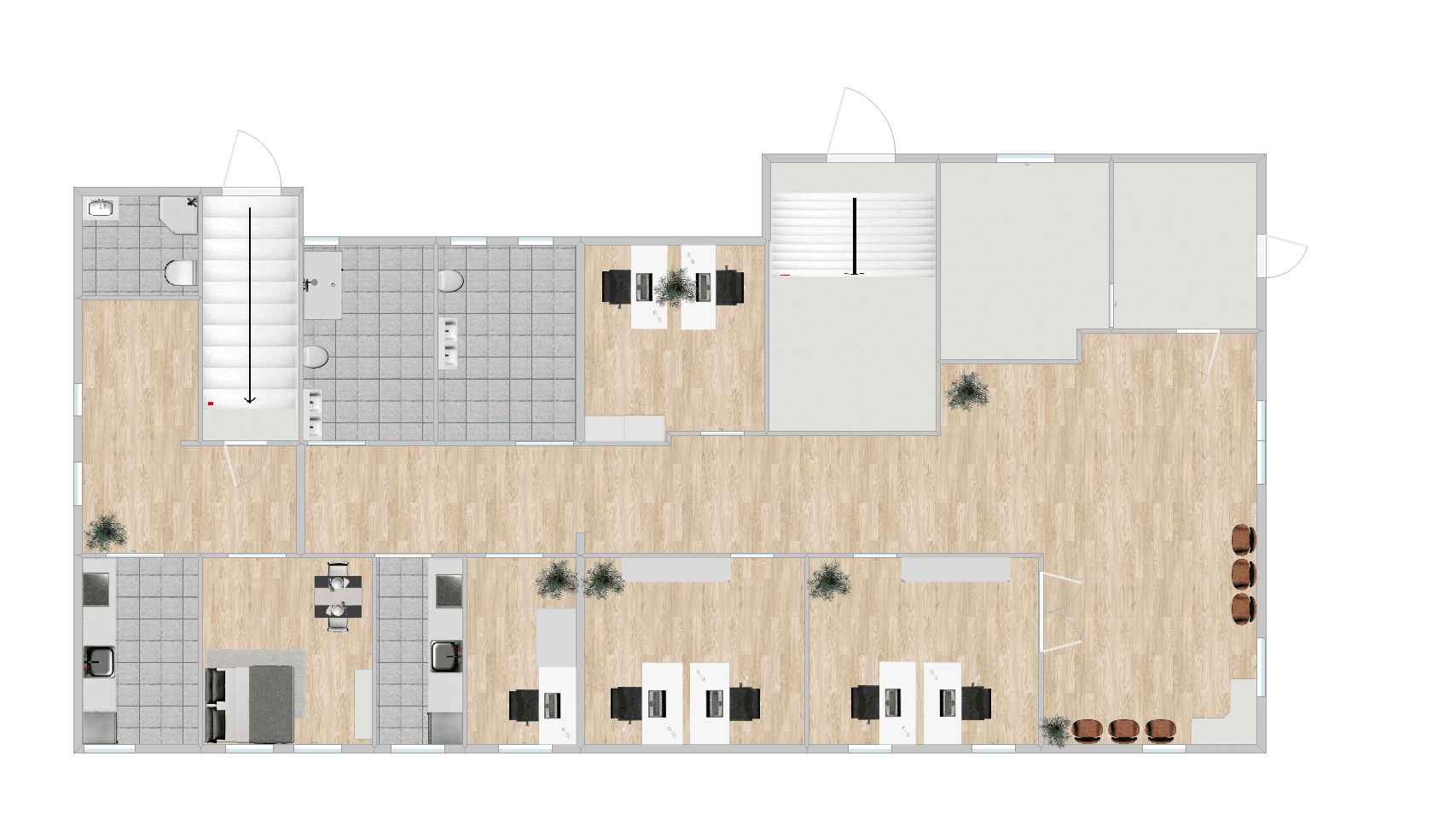Prenájom kancelárie 168 m², Beethovenstraße 28, Plavno, Sasko Prenájom kancelárie 168 m², Beethovenstraße 28, Plavno, Sasko