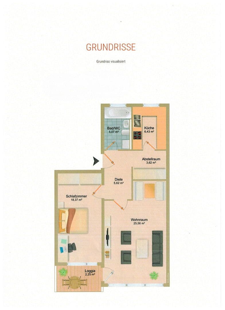 Predaj bytu 2-izbový 65 m², Schwabenstraße 44, Marktoberdorf, Bavorsko Predaj bytu 2-izbový 65 m², Schwabenstraße 44, Marktoberdorf, Bavorsko