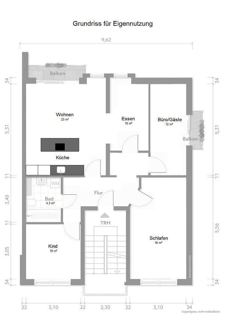 Predaj bytu 5-izbový 85 m², Hamburg, Hamburg Predaj bytu 5-izbový 85 m², Hamburg, Hamburg