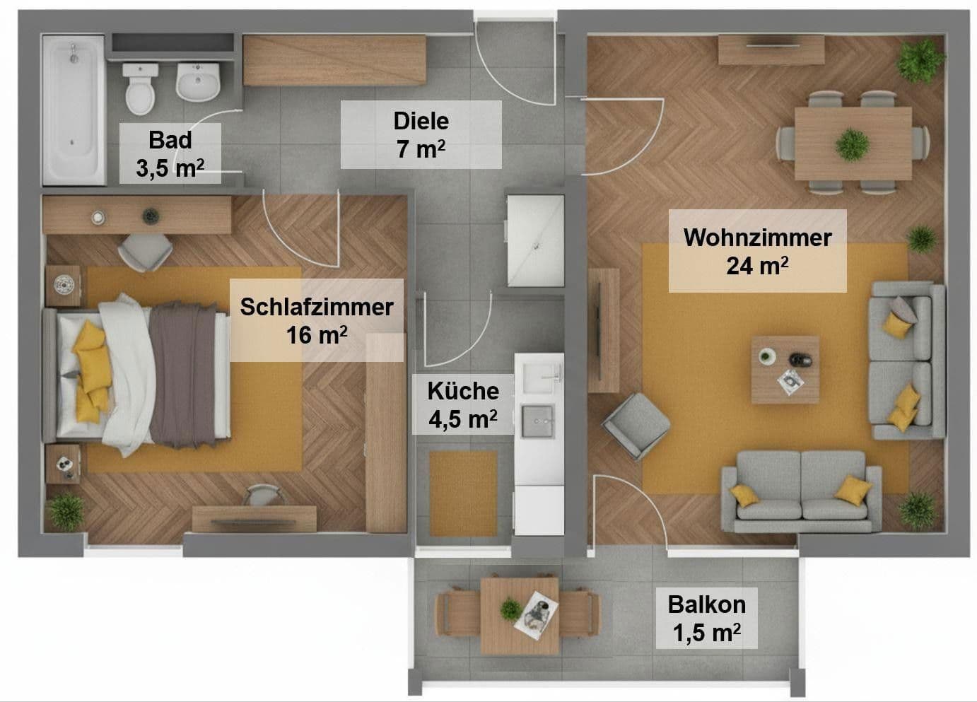 Predaj bytu 2-izbový 56 m², Leonrodstraße 29, München, Bavorsko Predaj bytu 2-izbový 56 m², Leonrodstraße 29, München, Bavorsko