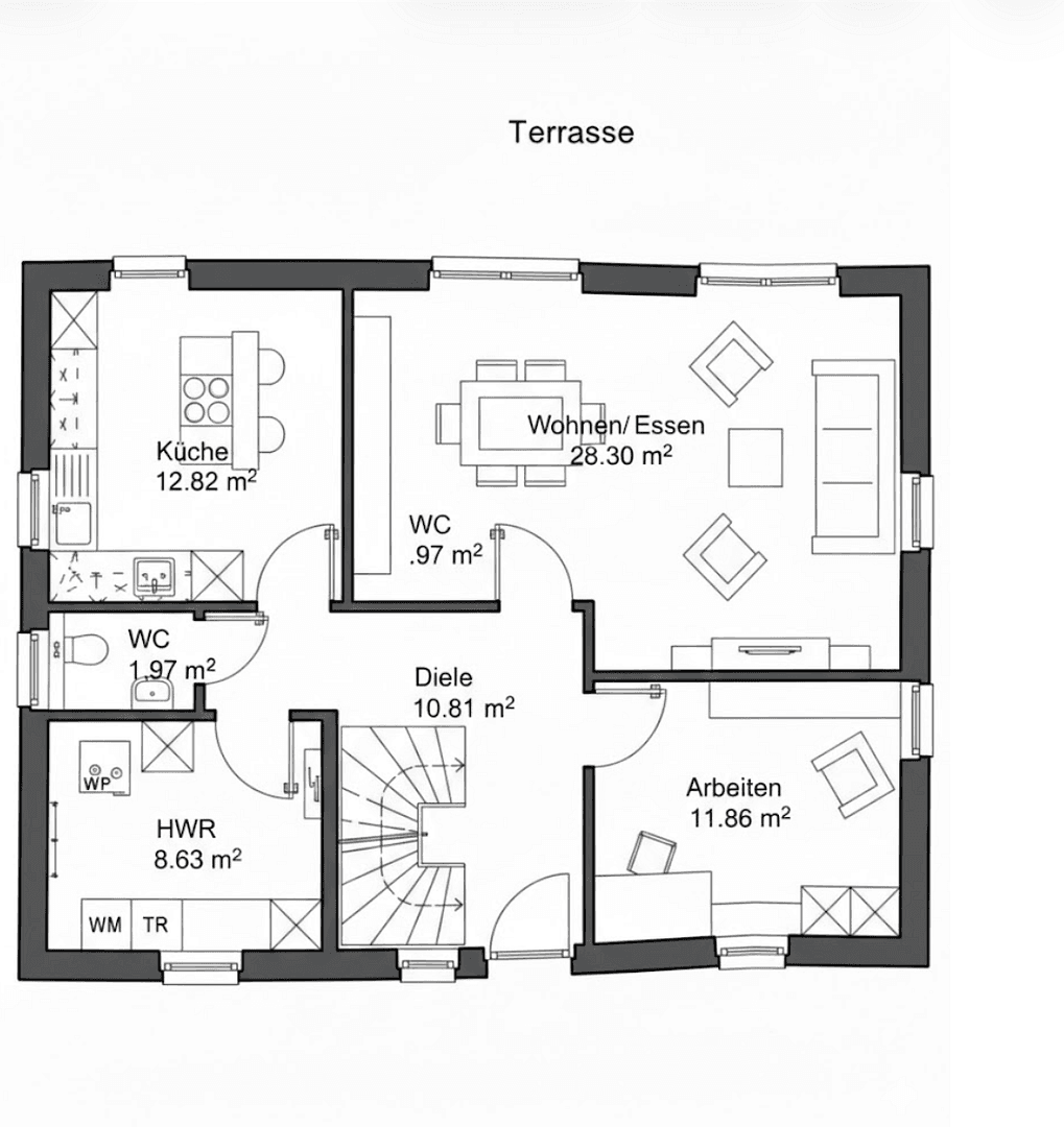 Predaj domu 147 m², pozemek 598 m², Neu Wulmstorf, Dolné Sasko Predaj domu 147 m², pozemek 598 m², Neu Wulmstorf, Dolné Sasko