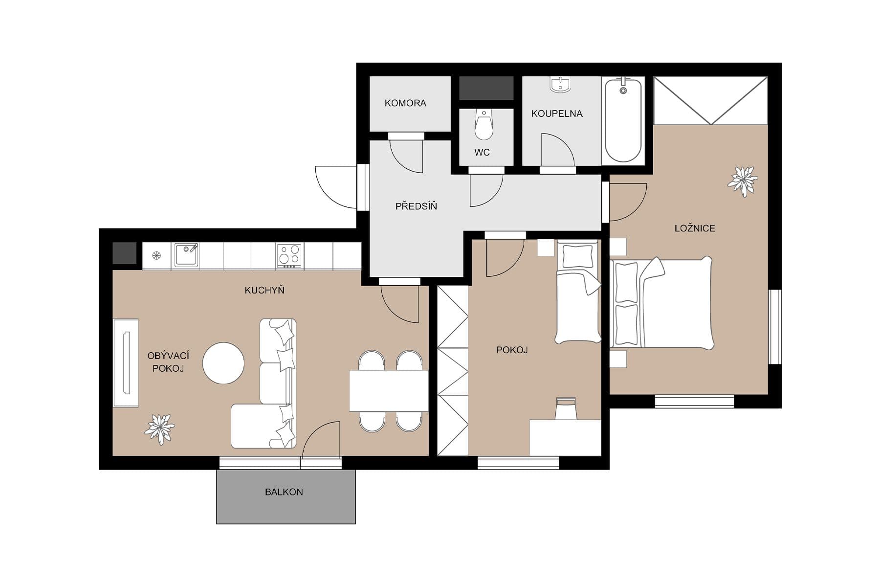 Predaj bytu 3-izbový 80 m², U Vodojemu, Brandýs nad Labem-Stará Boleslav, Středočeský kraj Predaj bytu 3-izbový 80 m², U Vodojemu, Brandýs nad Labem-Stará Boleslav, Středočeský kraj