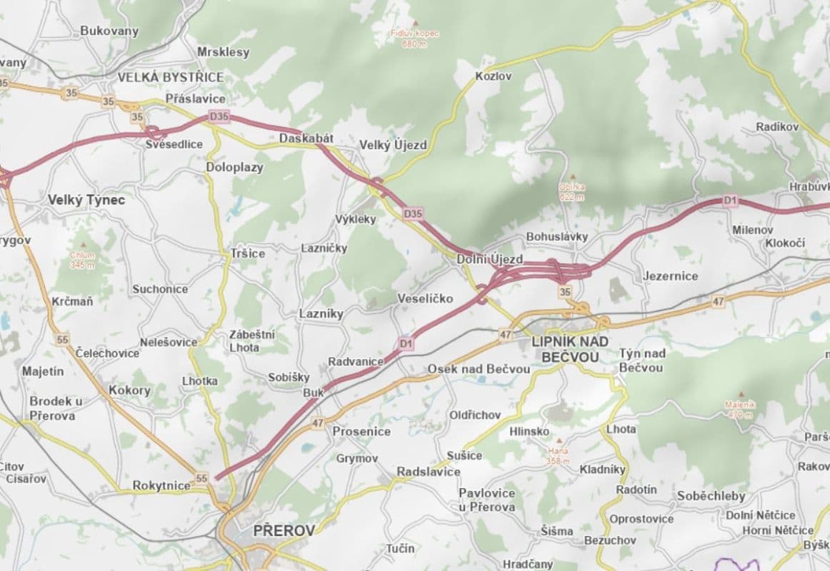 Predaj pozemku 2.776 m², Dolní Újezd, Olomoucký kraj Predaj pozemku 2.776 m², Dolní Újezd, Olomoucký kraj