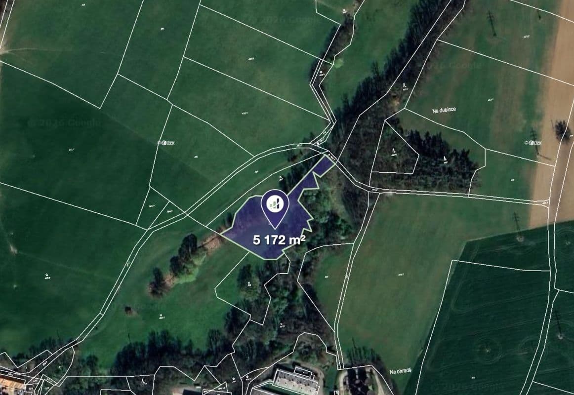 Predaj pozemku 5.172 m², Načešice, Pardubický kraj Predaj pozemku 5.172 m², Načešice, Pardubický kraj