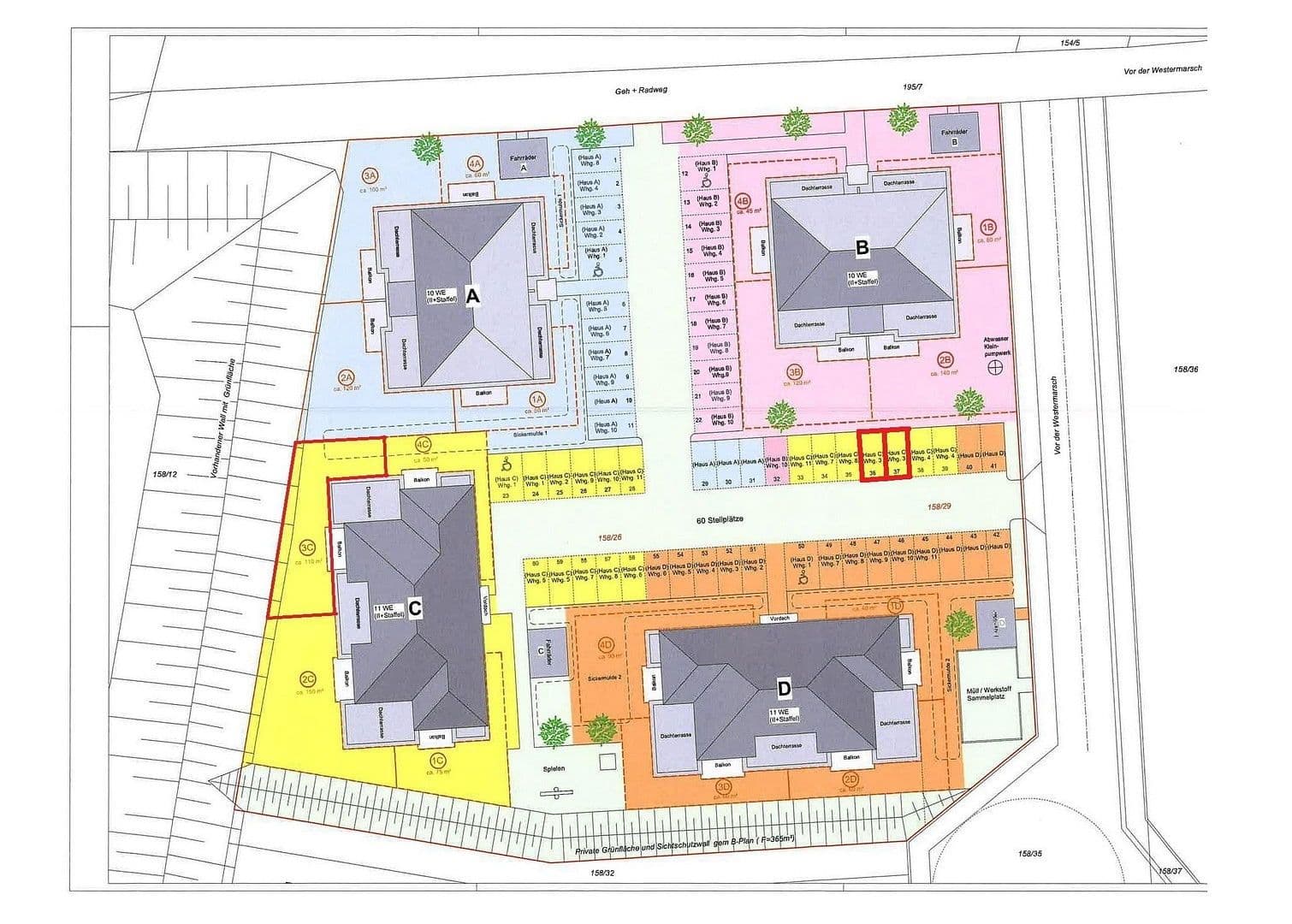 Predaj bytu 3-izbový 86 m², Kurzer Weg 14, Bardowick, Dolné Sasko Predaj bytu 3-izbový 86 m², Kurzer Weg 14, Bardowick, Dolné Sasko
