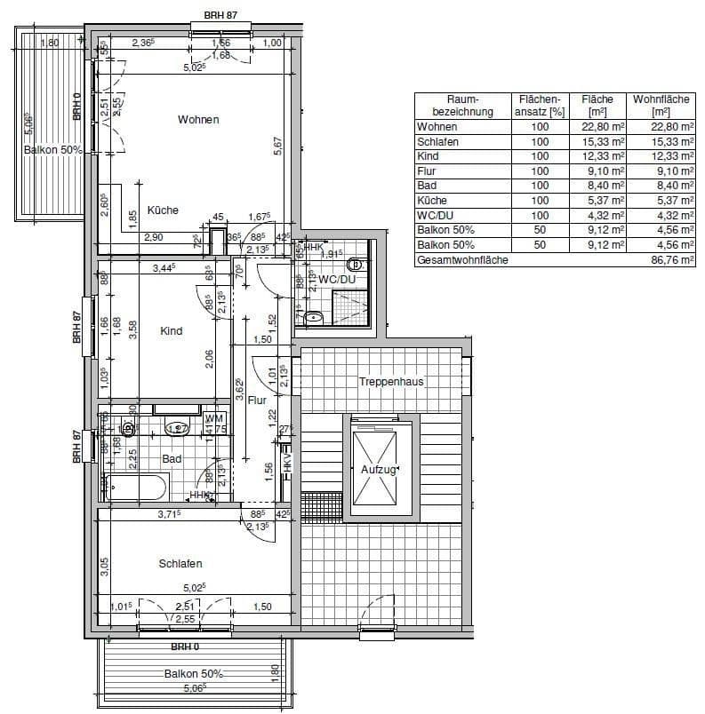 Prenájom bytu 3-izbový 87 m², An der alten Gärtnerei 28, Berlin, Berlín Prenájom bytu 3-izbový 87 m², An der alten Gärtnerei 28, Berlin, Berlín