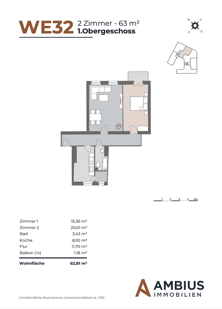 Predaj bytu 2-izbový 63 m², Berlin, Berlín Predaj bytu 2-izbový 63 m², Berlin, Berlín