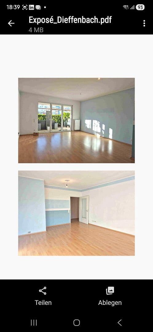 Prenájom bytu 3-izbový 76 m², Dieffenbacher Str. 5, Dietzenbach, Hesensko Prenájom bytu 3-izbový 76 m², Dieffenbacher Str. 5, Dietzenbach, Hesensko