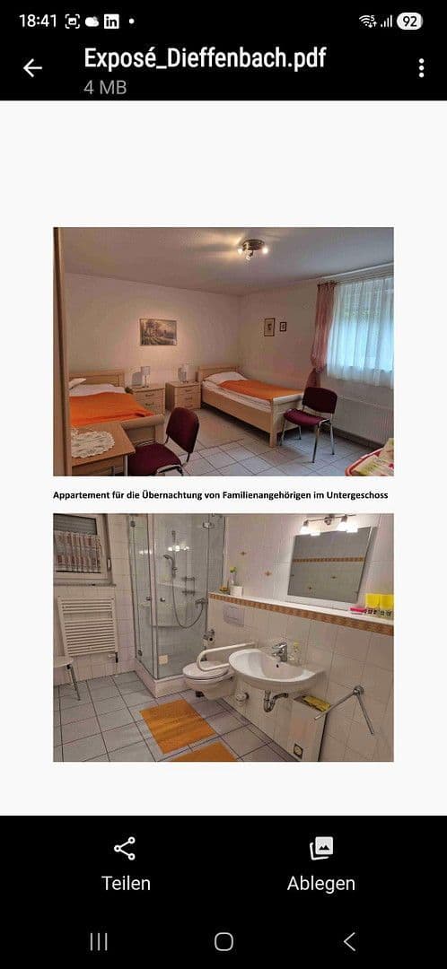 Prenájom bytu 3-izbový 76 m², Dieffenbacher Str. 5, Dietzenbach, Hesensko Prenájom bytu 3-izbový 76 m², Dieffenbacher Str. 5, Dietzenbach, Hesensko