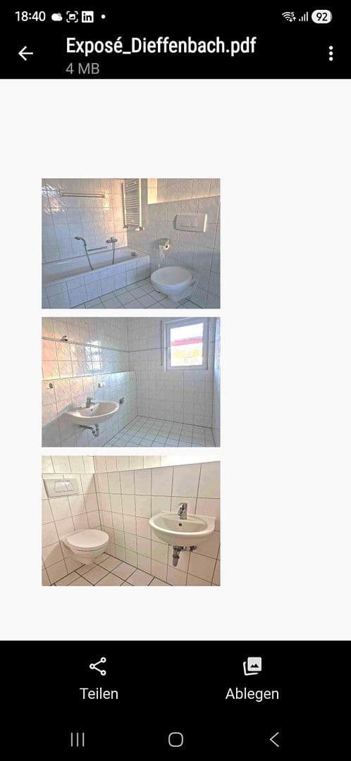 Prenájom bytu 3-izbový 76 m², Dieffenbacher Str. 5, Dietzenbach, Hesensko Prenájom bytu 3-izbový 76 m², Dieffenbacher Str. 5, Dietzenbach, Hesensko