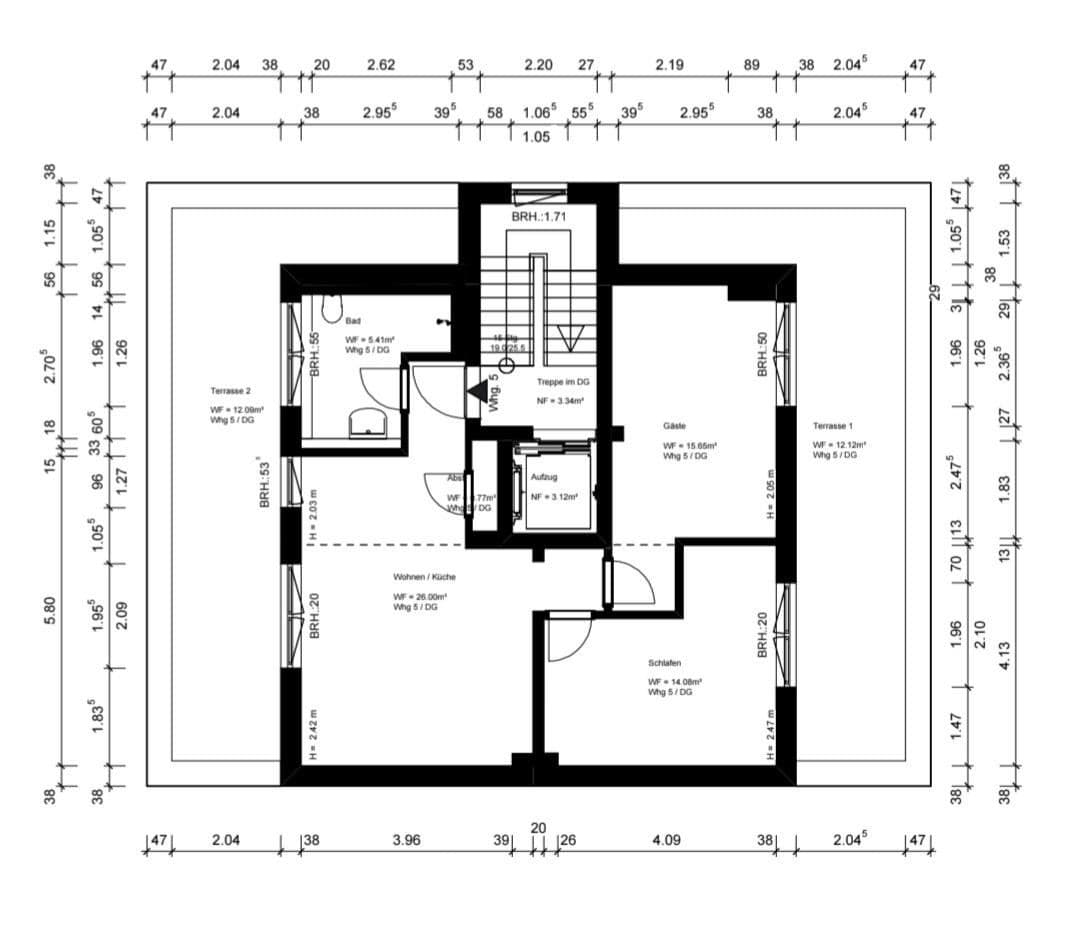 Prenájom bytu 2-izbový 61 m², Berlin, Berlín Prenájom bytu 2-izbový 61 m², Berlin, Berlín