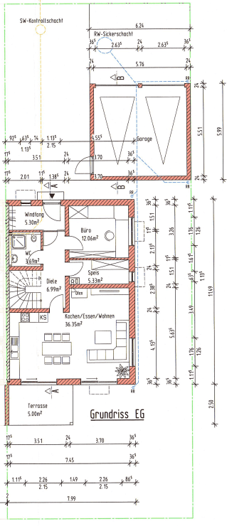 Prenájom domu 150 m², pozemek 368 m², Waldblickstr. 30, Simbach, Bavorsko Prenájom domu 150 m², pozemek 368 m², Waldblickstr. 30, Simbach, Bavorsko