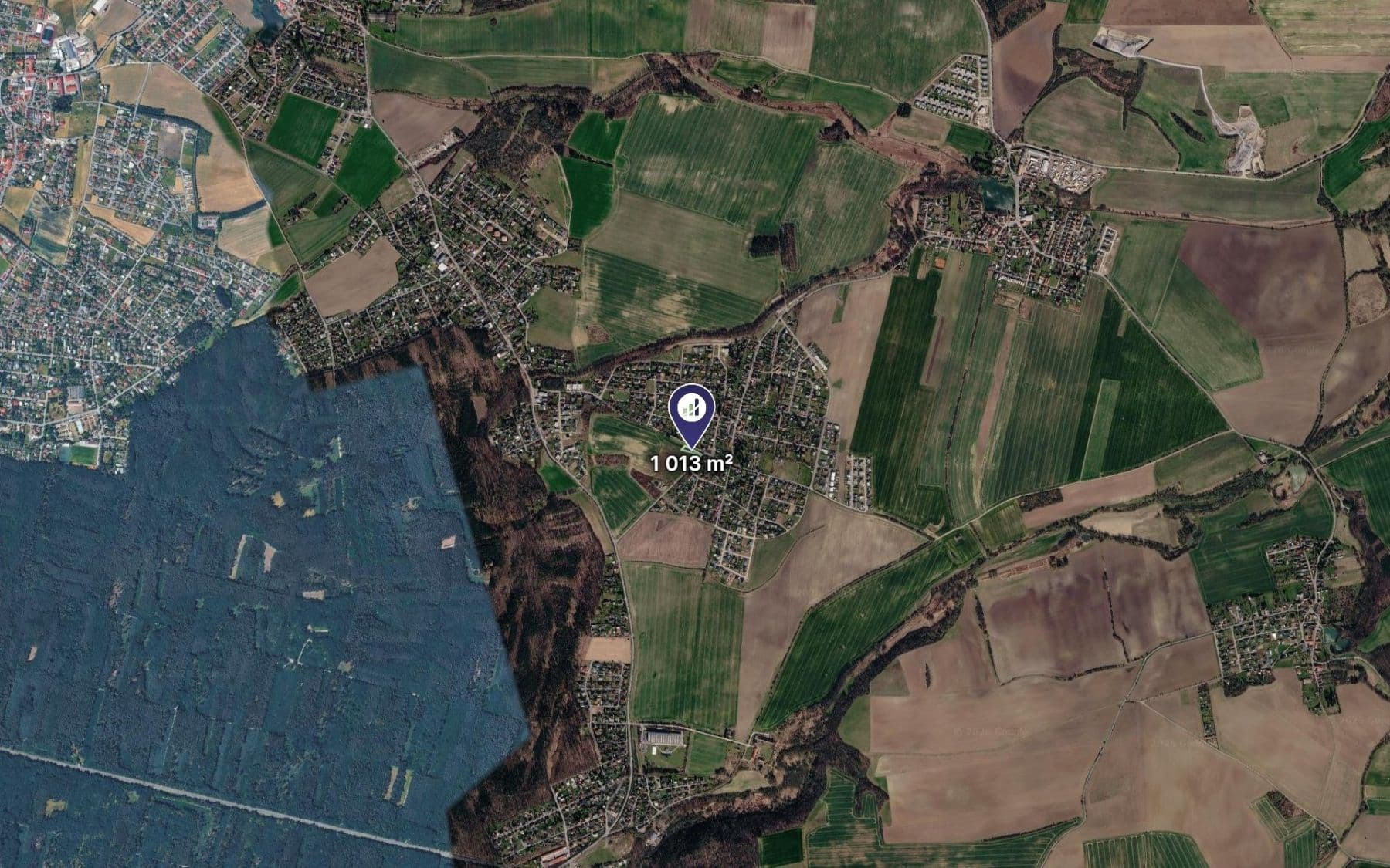 Predaj pozemku 1.013 m², Úvaly, Středočeský kraj Predaj pozemku 1.013 m², Úvaly, Středočeský kraj