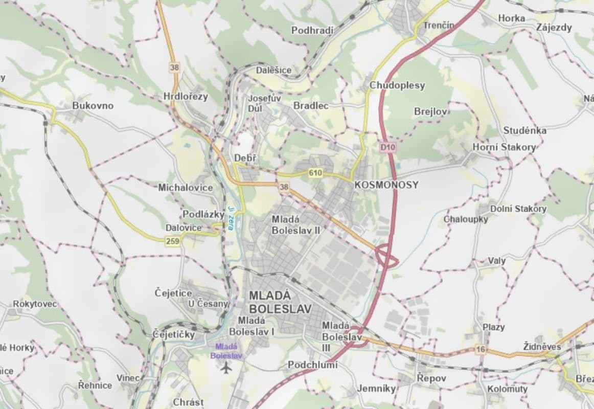 Predaj pozemku 1.104 m², Hrdlořezy, Středočeský kraj Predaj pozemku 1.104 m², Hrdlořezy, Středočeský kraj