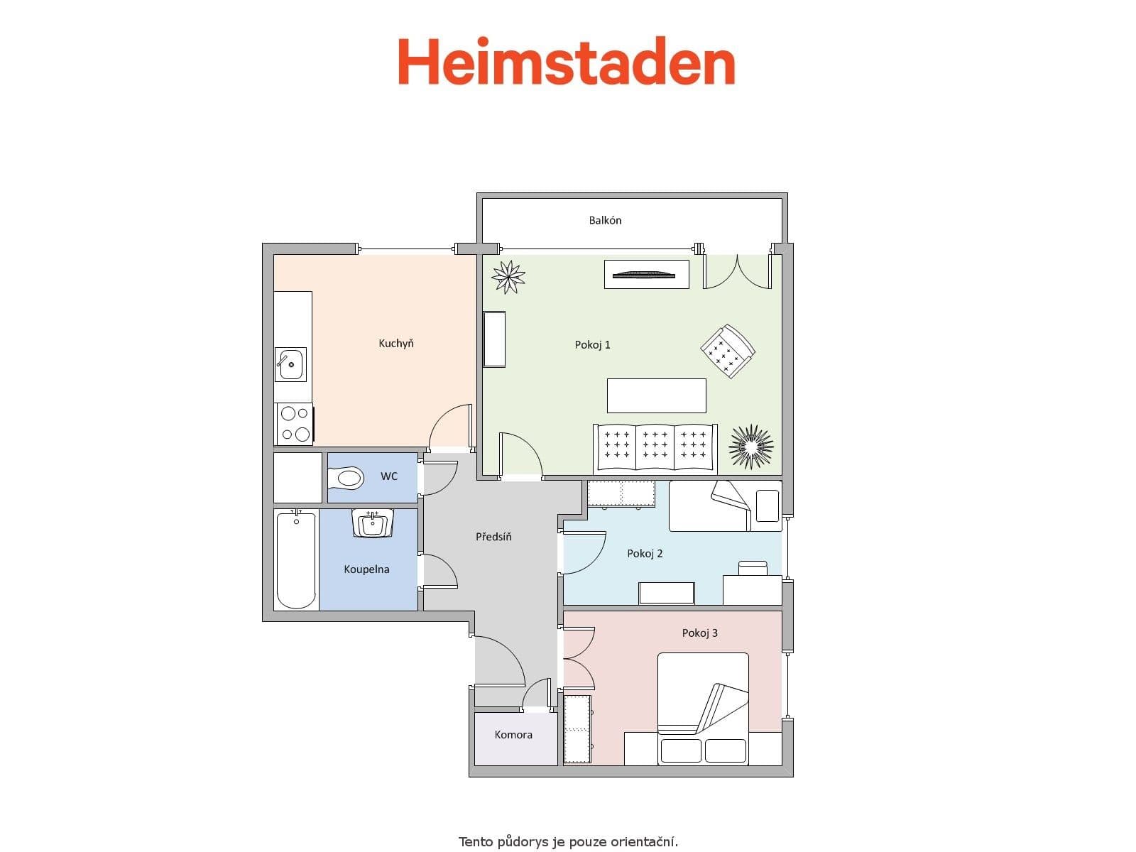 Prenájom bytu 3-izbový 69 m², Hornická, Albrechtice, Moravskoslezský kraj Prenájom bytu 3-izbový 69 m², Hornická, Albrechtice, Moravskoslezský kraj