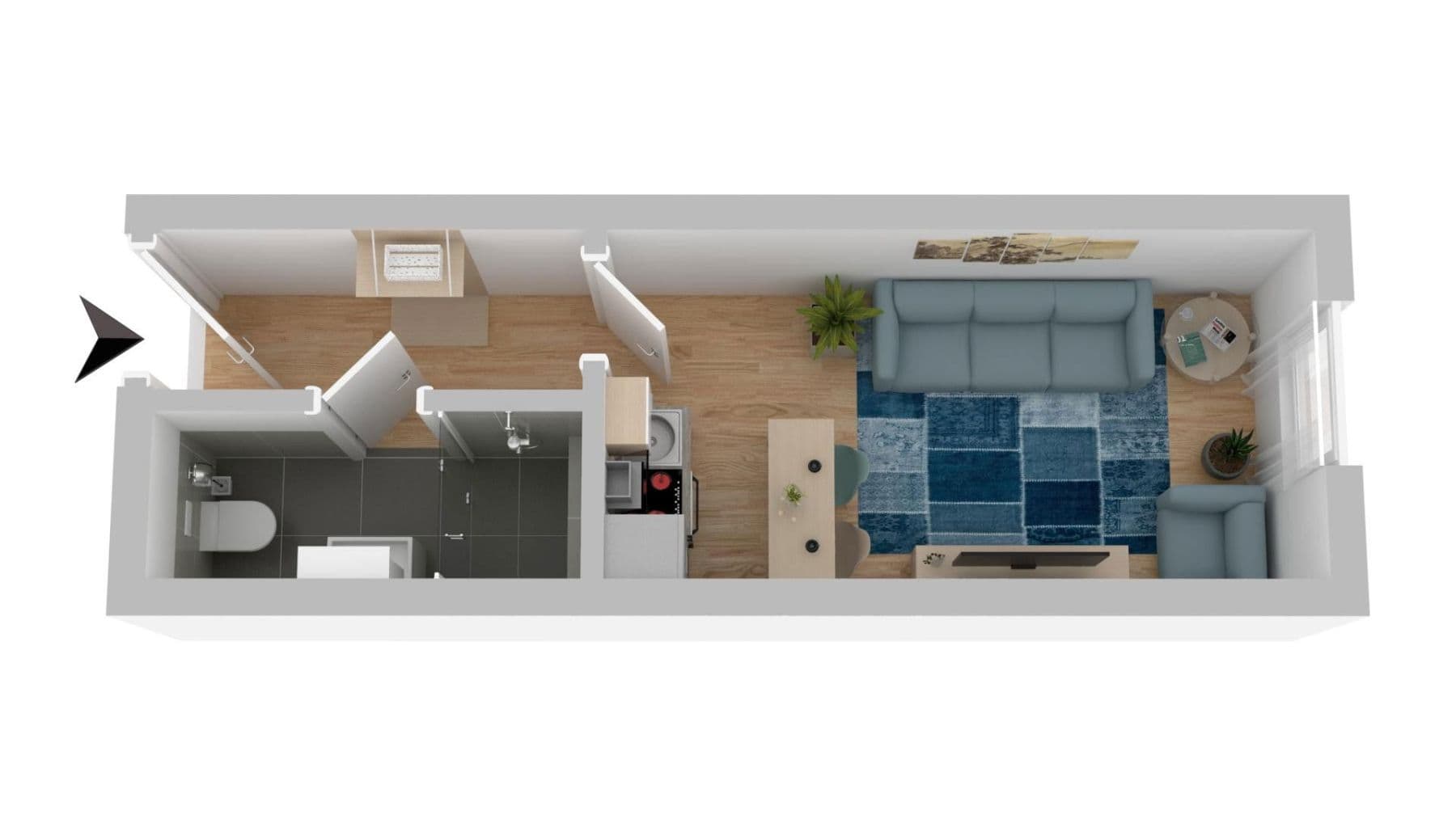 Prenájom bytu 1-izbový 16 m², Kronenstr. 16, Meersburg, Bádensko-Wurttembersko Prenájom bytu 1-izbový 16 m², Kronenstr. 16, Meersburg, Bádensko-Wurttembersko