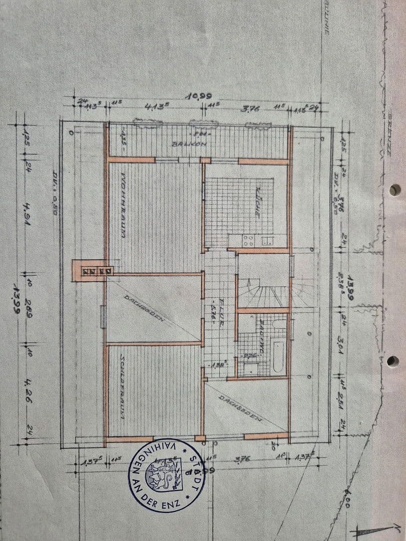 Prenájom bytu 3-izbový 85 m², Eberdingen, Bádensko-Wurttembersko Prenájom bytu 3-izbový 85 m², Eberdingen, Bádensko-Wurttembersko