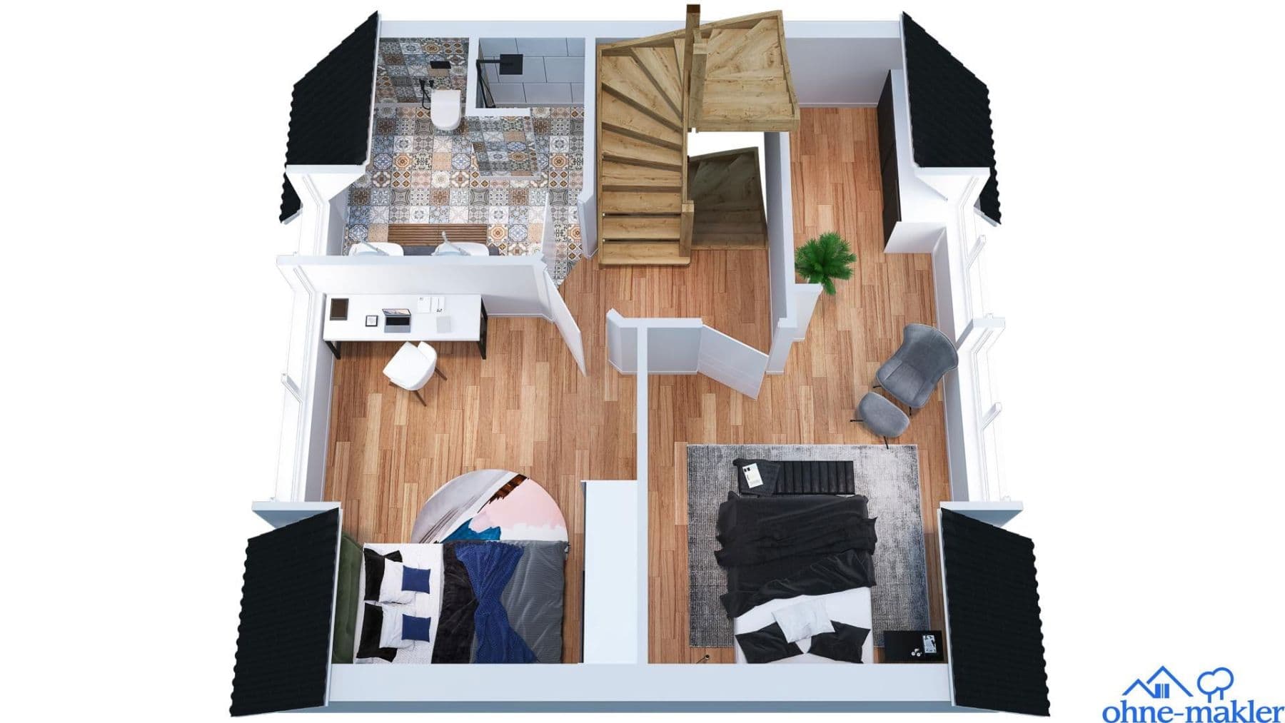 Predaj domu 104 m², pozemek 176 m², Am Stüb 9a, Reinbek, Šlezvicko-Holštajnsko Predaj domu 104 m², pozemek 176 m², Am Stüb 9a, Reinbek, Šlezvicko-Holštajnsko