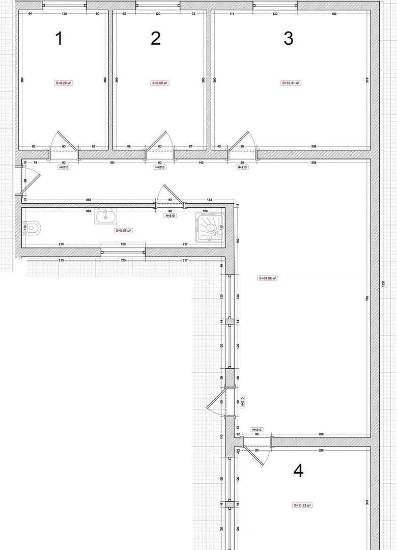 Prenájom bytu 1-izbový 12 m², Berlin, Berlín Prenájom bytu 1-izbový 12 m², Berlin, Berlín