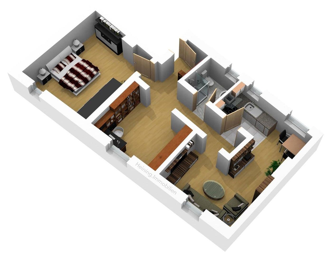 Prenájom bytu 3-izbový 57 m², Hammer Str. 68, Bochum, Severné Porýnie - Westfálsko Prenájom bytu 3-izbový 57 m², Hammer Str. 68, Bochum, Severné Porýnie - Westfálsko