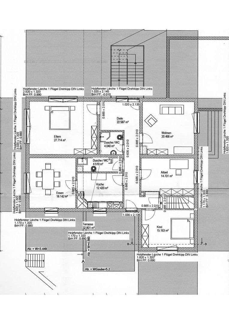 Prenájom bytu 5-izbový 140 m², Uttenreuth, Bavorsko Prenájom bytu 5-izbový 140 m², Uttenreuth, Bavorsko