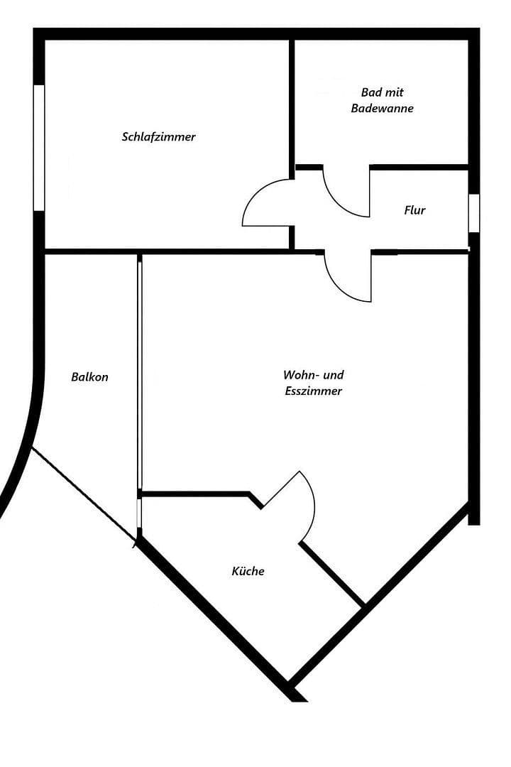 Prenájom bytu 2-izbový 50 m², Hitlstraße 5, München, Bavorsko Prenájom bytu 2-izbový 50 m², Hitlstraße 5, München, Bavorsko