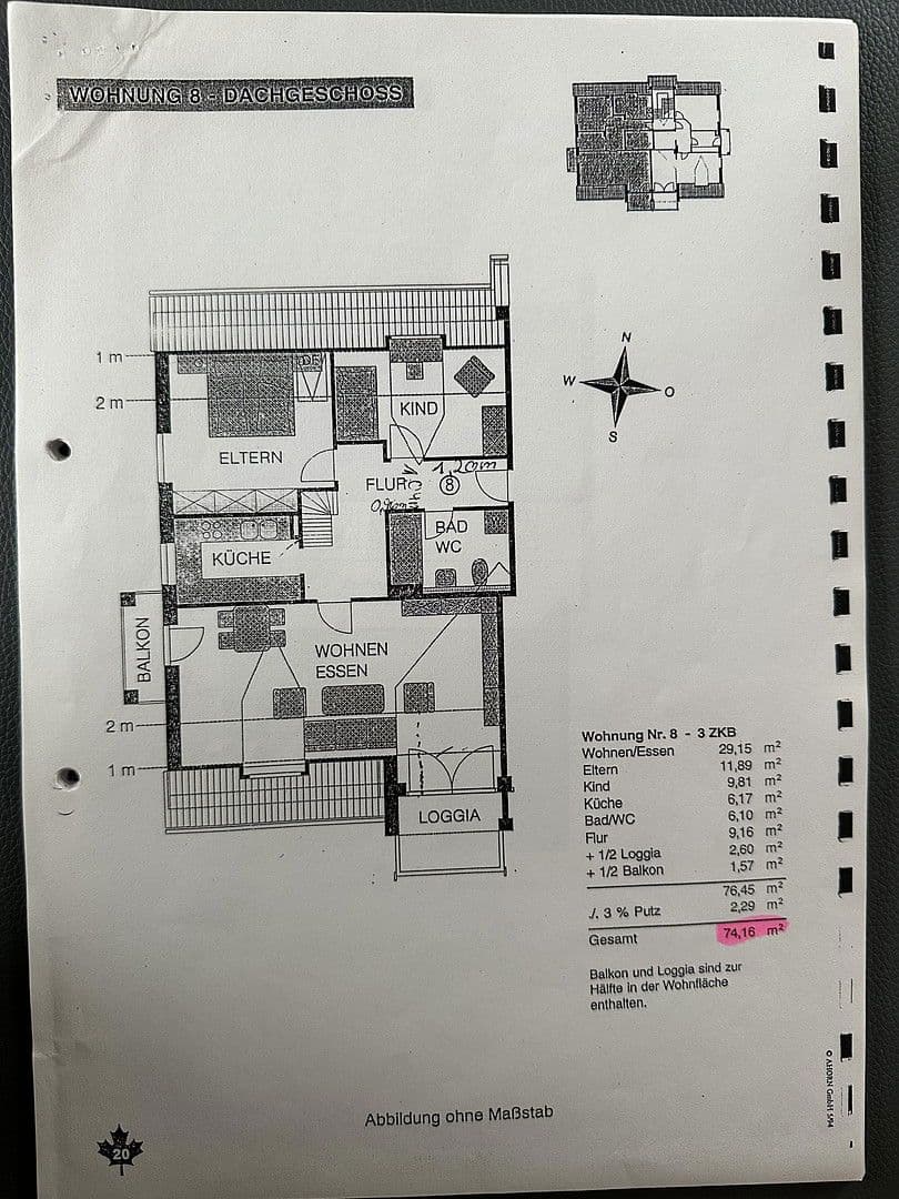 Predaj bytu 3-izbový 74 m², Kissing, Bavorsko Predaj bytu 3-izbový 74 m², Kissing, Bavorsko