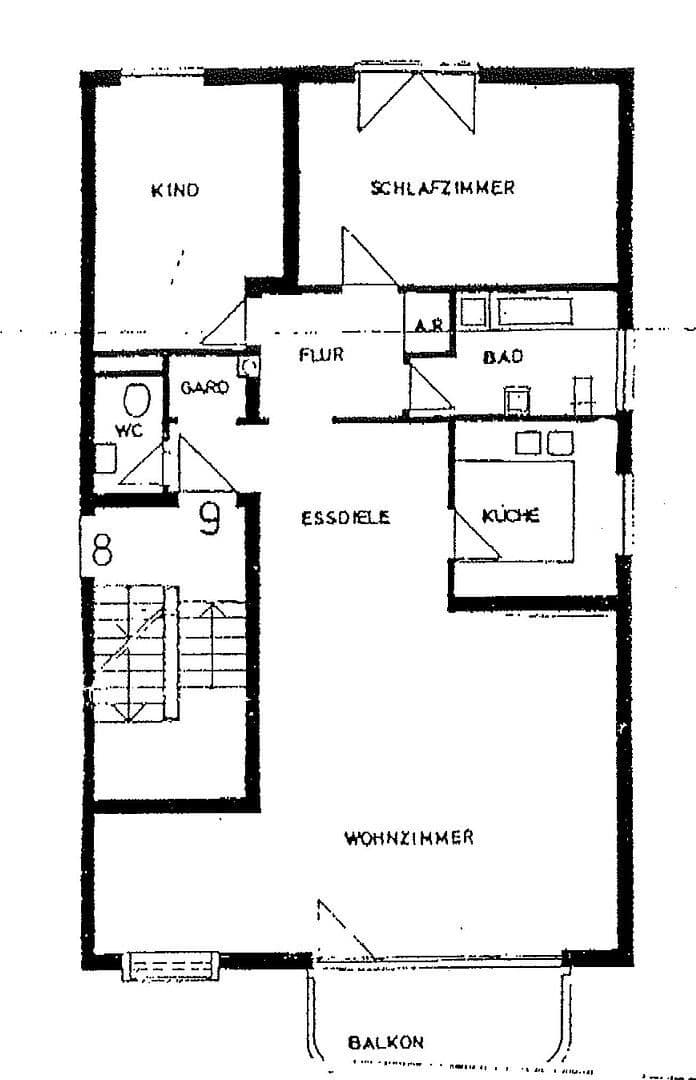 Prenájom bytu 3-izbový 92 m², Nürnberg, Bavorsko Prenájom bytu 3-izbový 92 m², Nürnberg, Bavorsko
