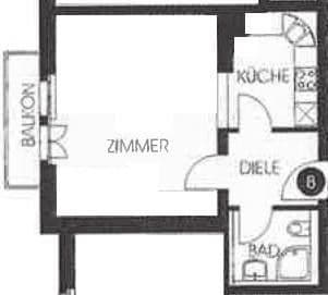 Predaj bytu 1-izbový 40 m², Terrassenstr. 8, Bad Nauheim, Hesensko Predaj bytu 1-izbový 40 m², Terrassenstr. 8, Bad Nauheim, Hesensko