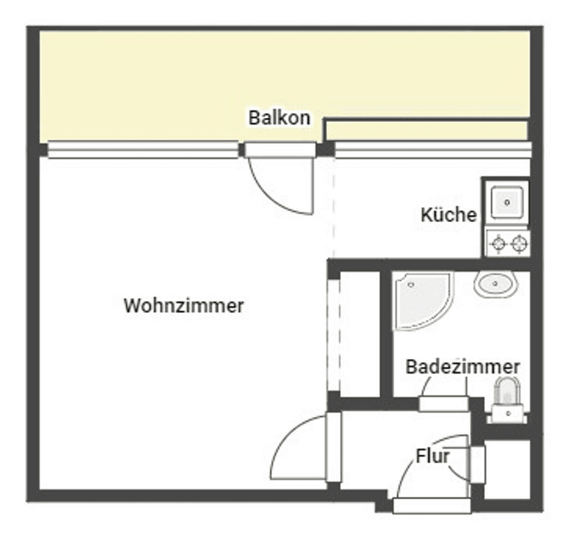Prenájom bytu 1-izbový 28 m², Seilerstraße 12, Frankfurt am Main, Hesensko Prenájom bytu 1-izbový 28 m², Seilerstraße 12, Frankfurt am Main, Hesensko