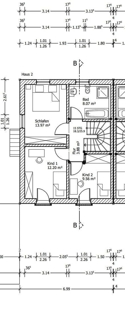 Prenájom domu 130 m², pozemek 200 m², Asamstr. 44a, Ingolstadt, Bavorsko Prenájom domu 130 m², pozemek 200 m², Asamstr. 44a, Ingolstadt, Bavorsko