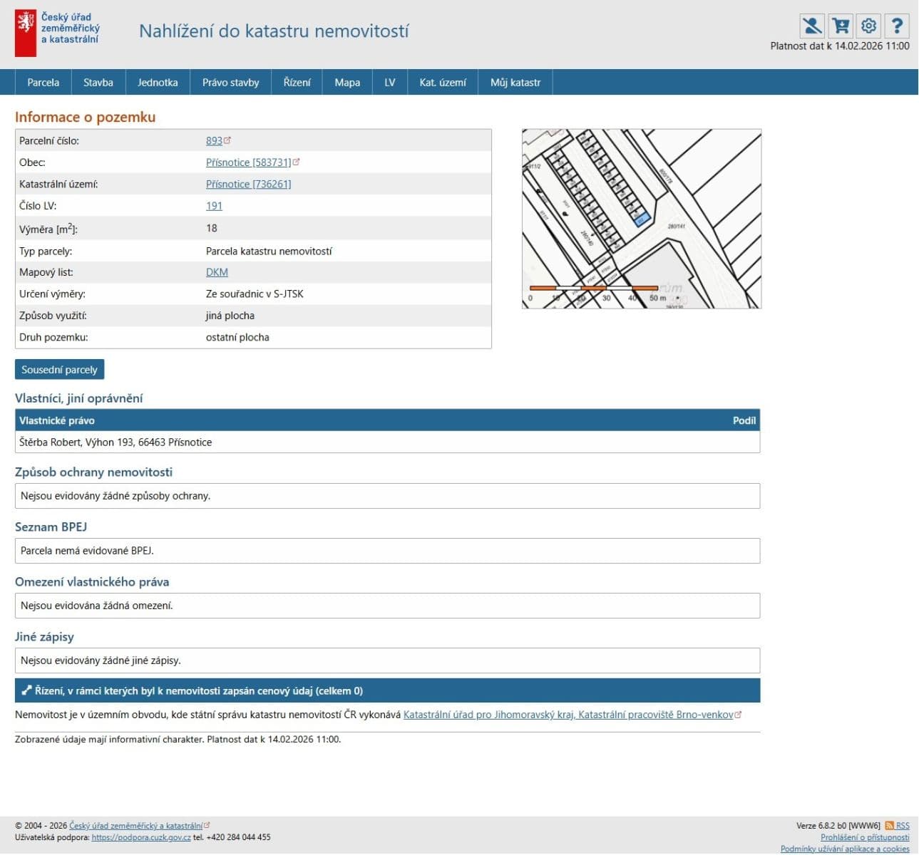 Predaj garáže 18 m², Výhon, Přísnotice, Jihomoravský kraj Predaj garáže 18 m², Výhon, Přísnotice, Jihomoravský kraj