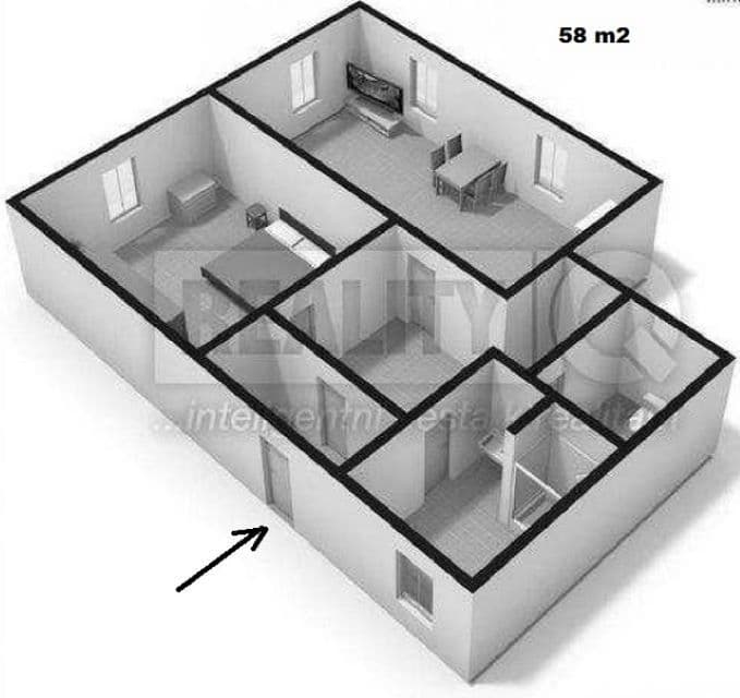 Prenájom bytu 2-izbový 58 m², Sportovní, Kozojedy, Středočeský kraj Prenájom bytu 2-izbový 58 m², Sportovní, Kozojedy, Středočeský kraj
