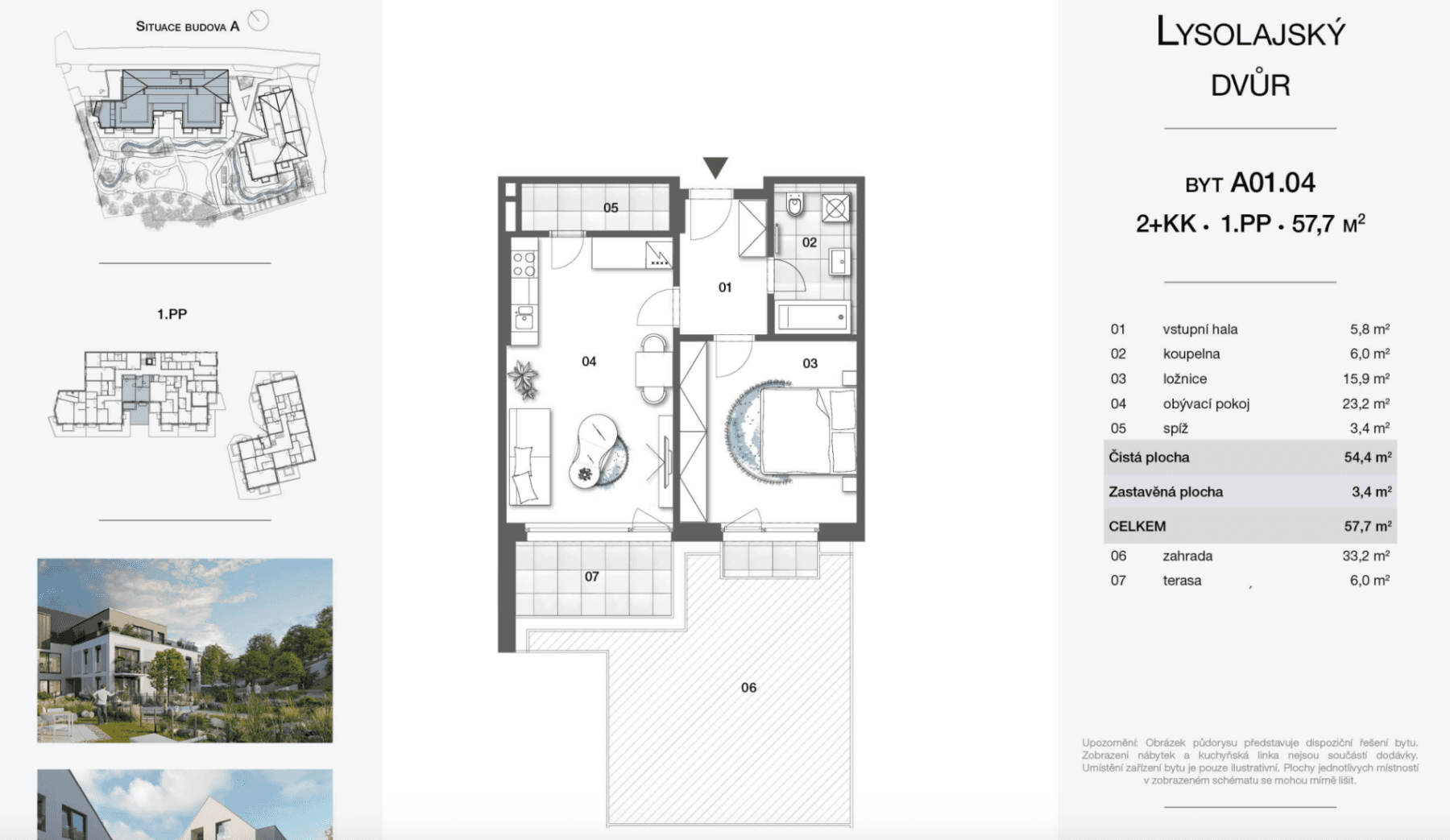 Prenájom bytu 2-izbový 57 m², Lysolajské údolí, Praha, Praha Prenájom bytu 2-izbový 57 m², Lysolajské údolí, Praha, Praha